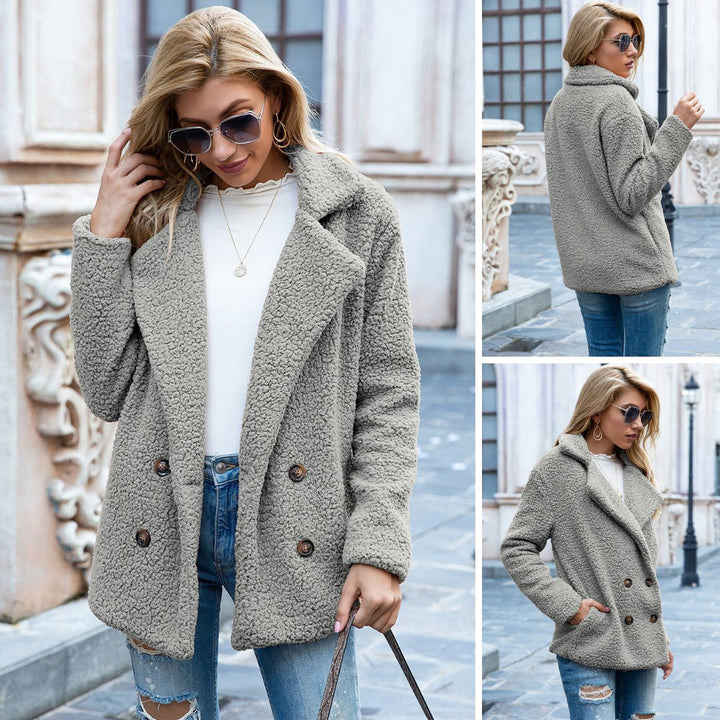 Floriane | Veste teddy