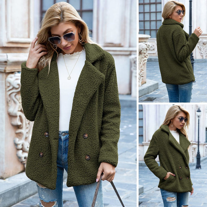 Floriane | Veste teddy
