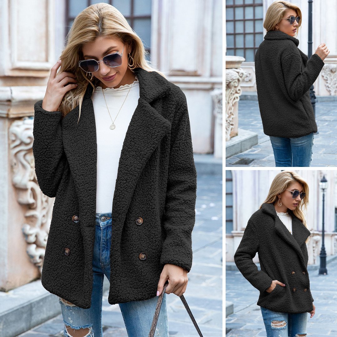 Floriane | Veste teddy