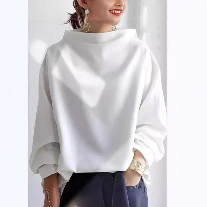 Hortense | Pull col haut doux