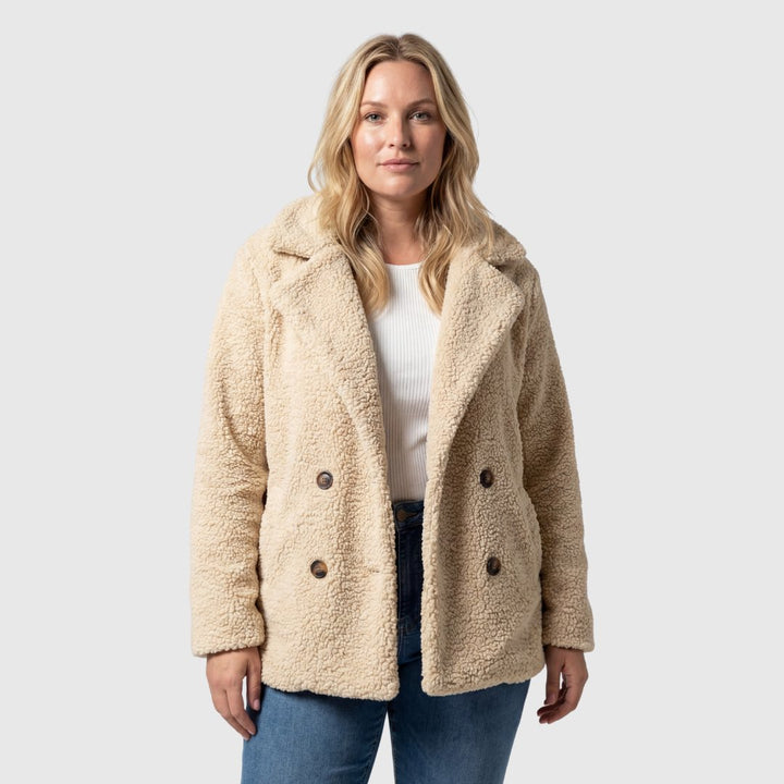 Floriane | Veste teddy