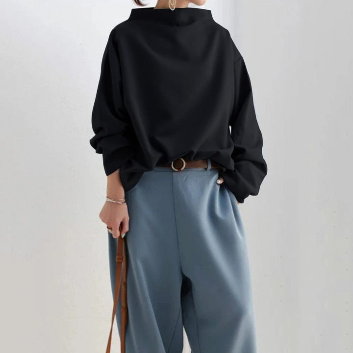 Hortense | Pull col haut doux