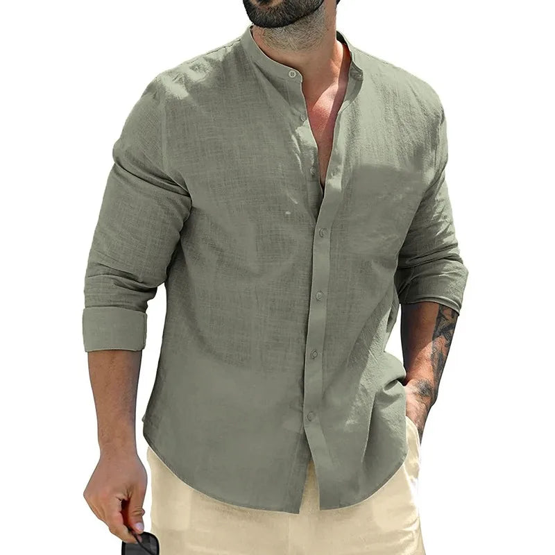 Mike | Chemise en Lin pour Hommes
