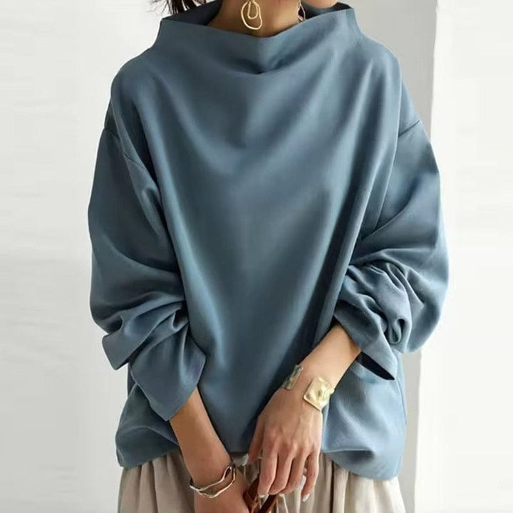 Hortense | Pull col haut doux