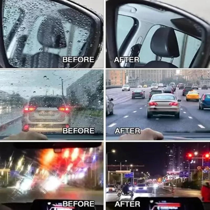 CrystalShield | Car Glass Oil Film Coating Solution and Brush