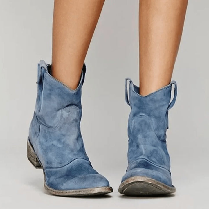 Maricela | Bottes daim orthopédiques