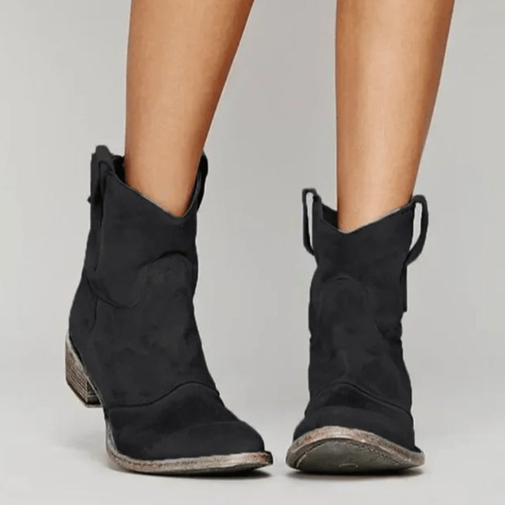 Maricela | Bottes daim orthopédiques