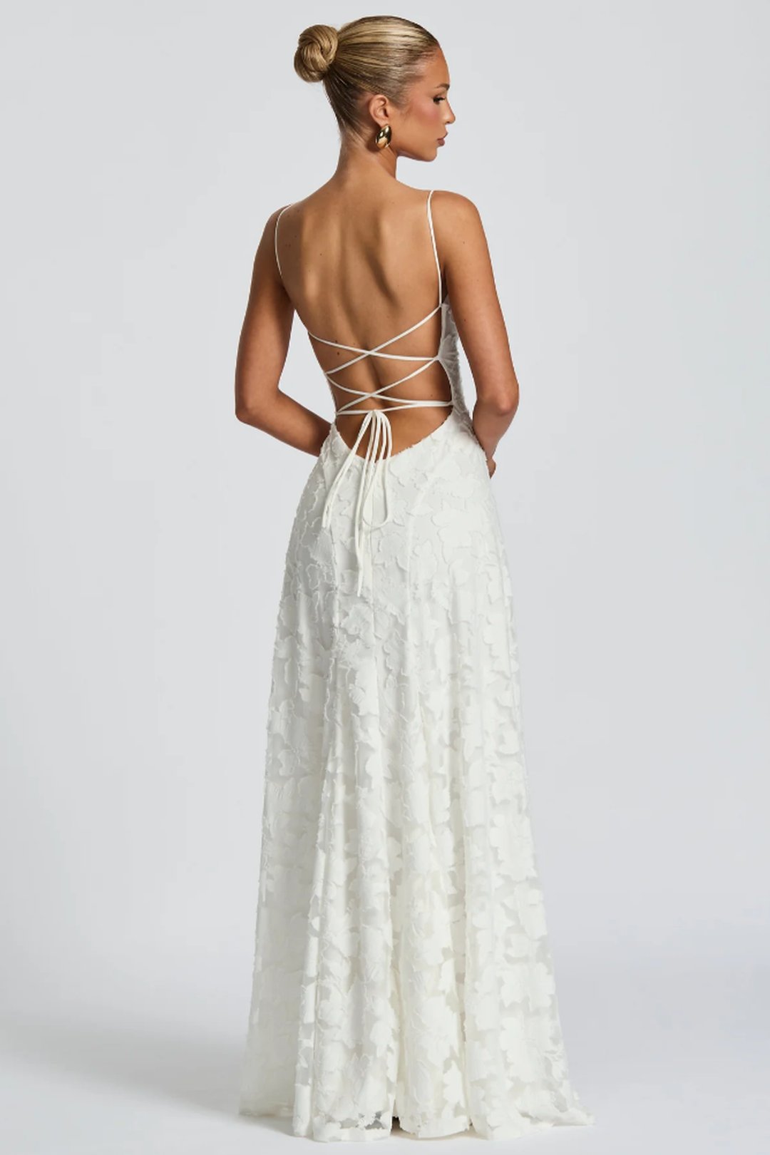 Cecelia | Robe maxi dentelle élégante