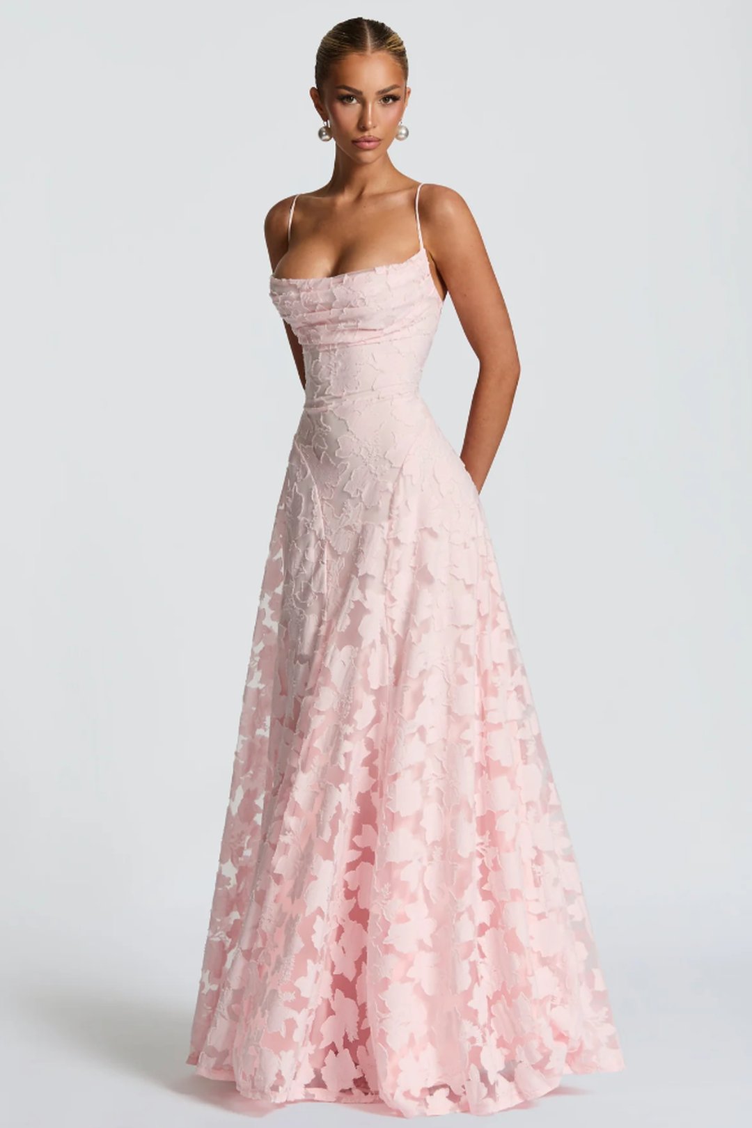 Cecelia | Robe maxi dentelle élégante
