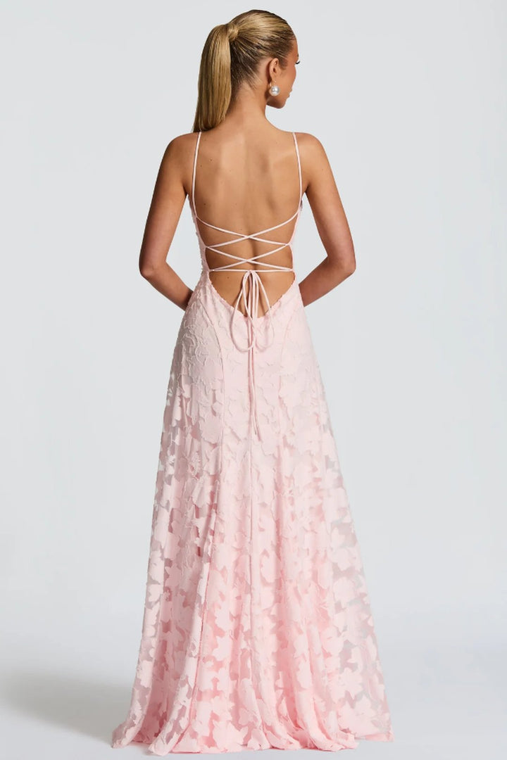 Cecelia | Robe maxi dentelle élégante