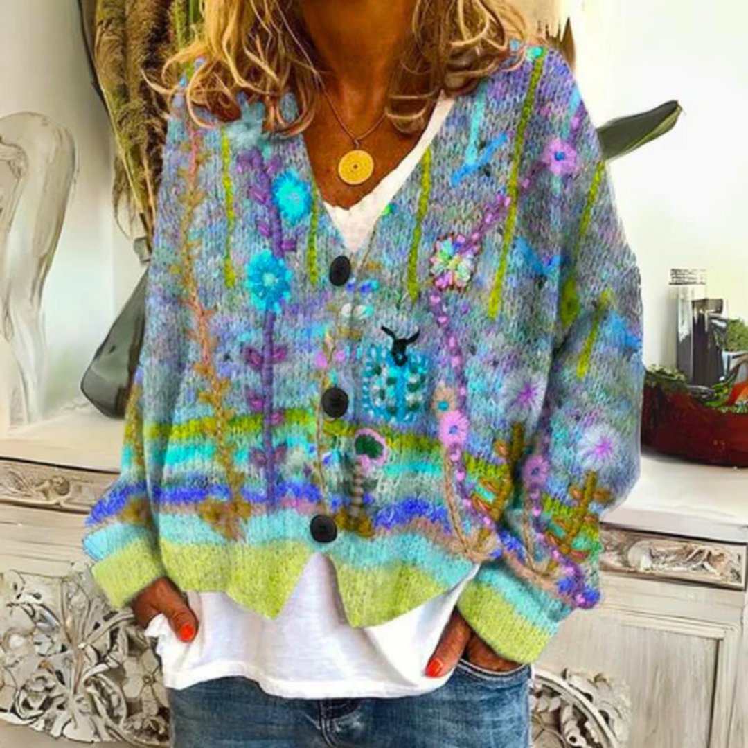 Hilda | Cardigan floral