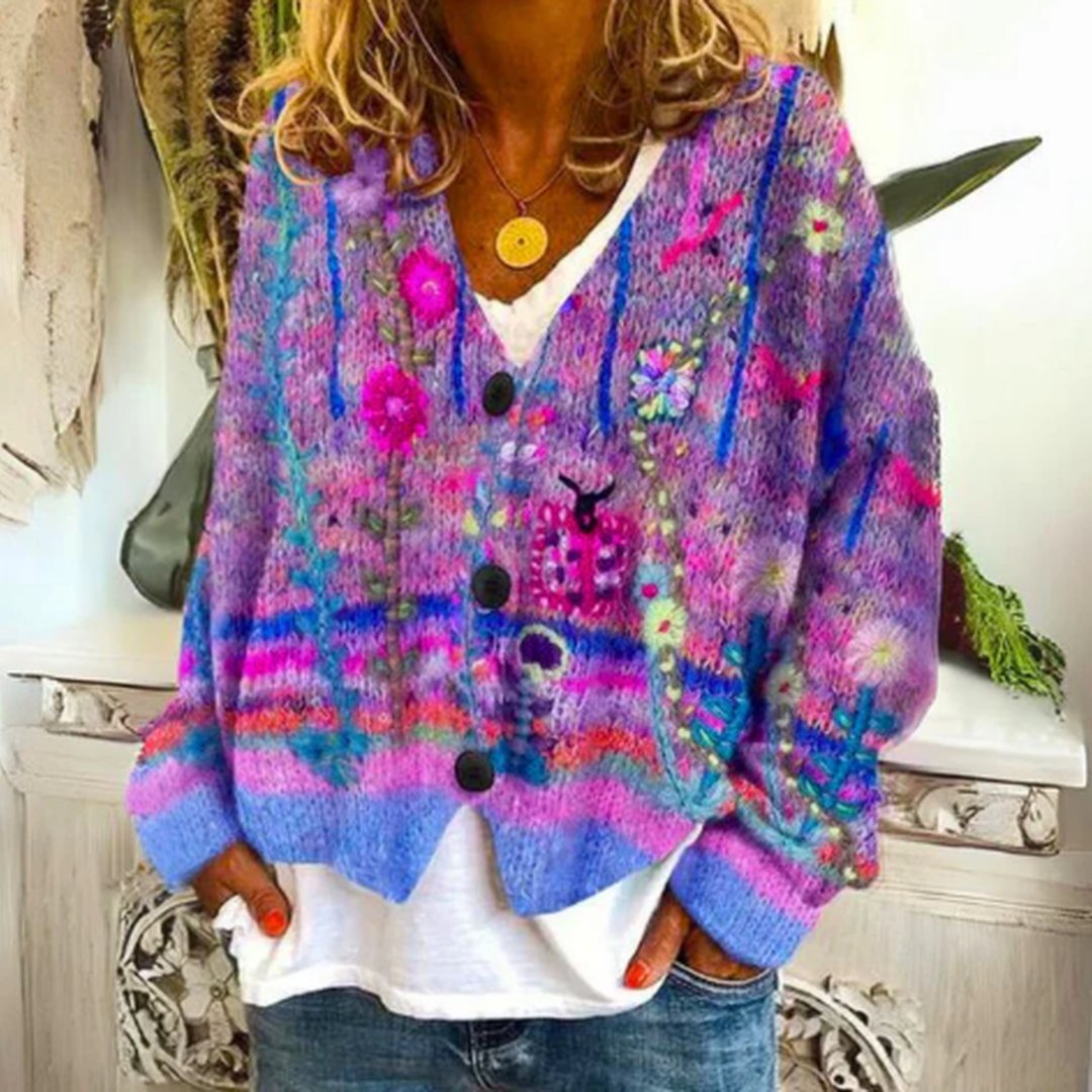 Hilda | Cardigan floral