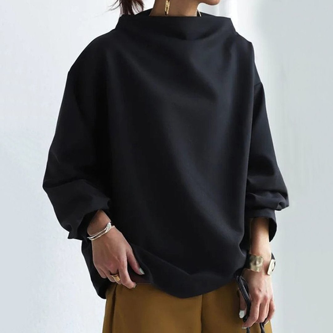 Hortense | Pull col haut doux