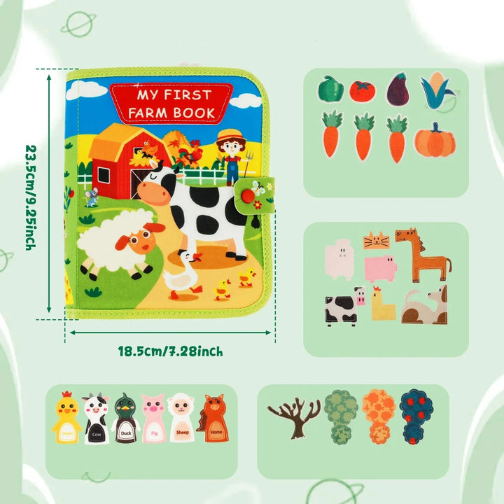 HappyTales | Educational Montessori Farm Storybook
