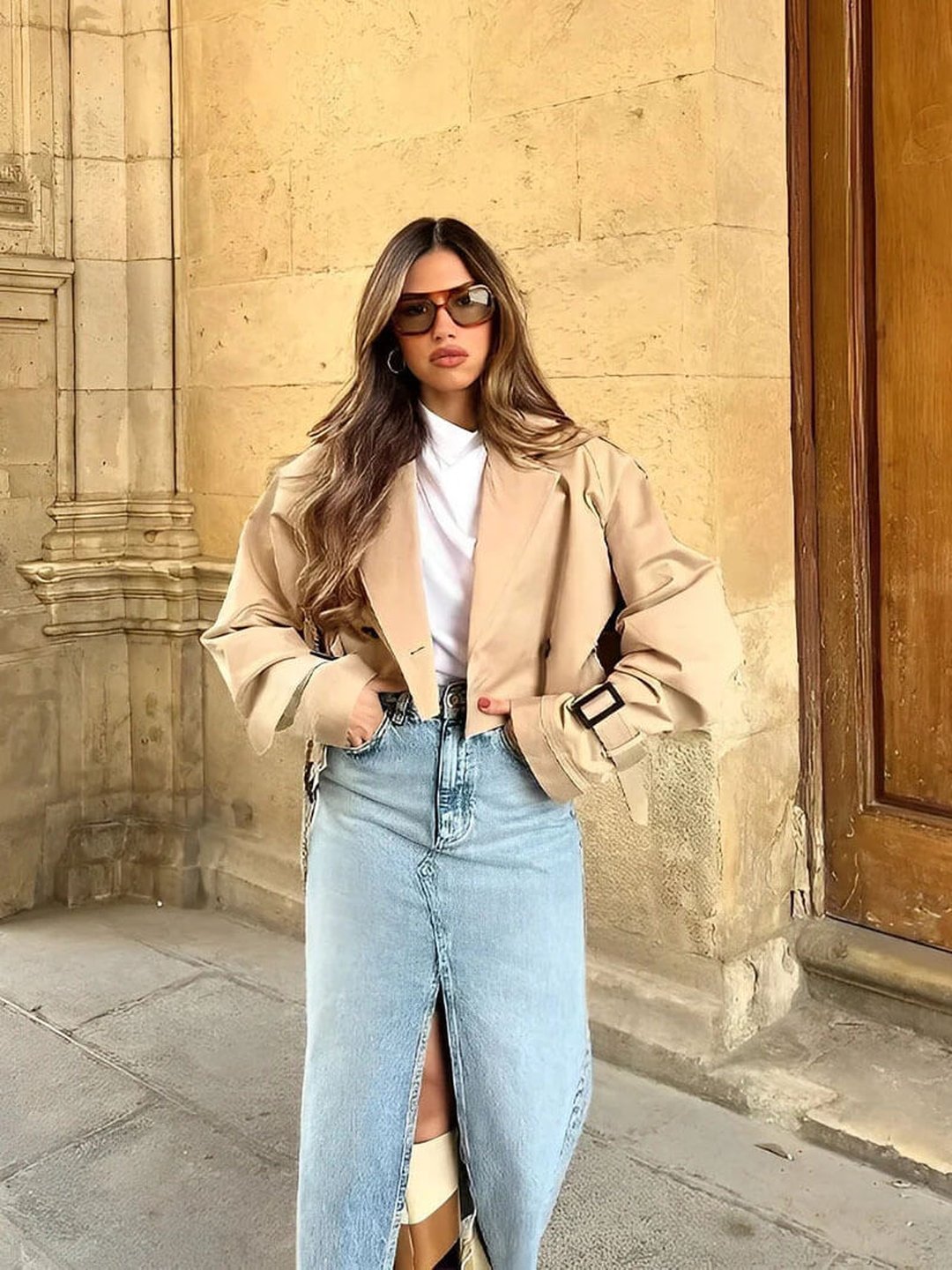 Henriette | Mini trench-coat