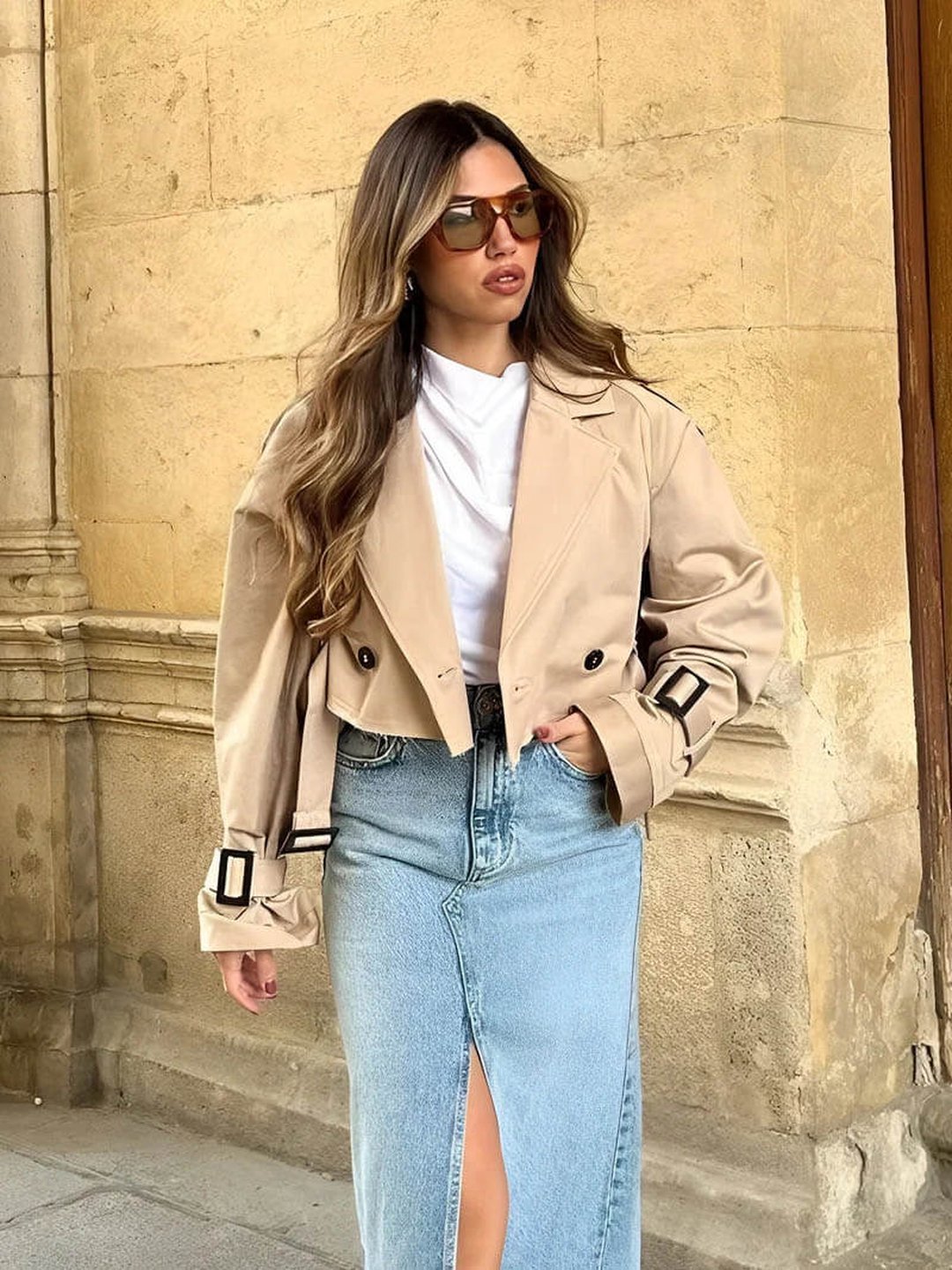 Henriette | Mini trench-coat