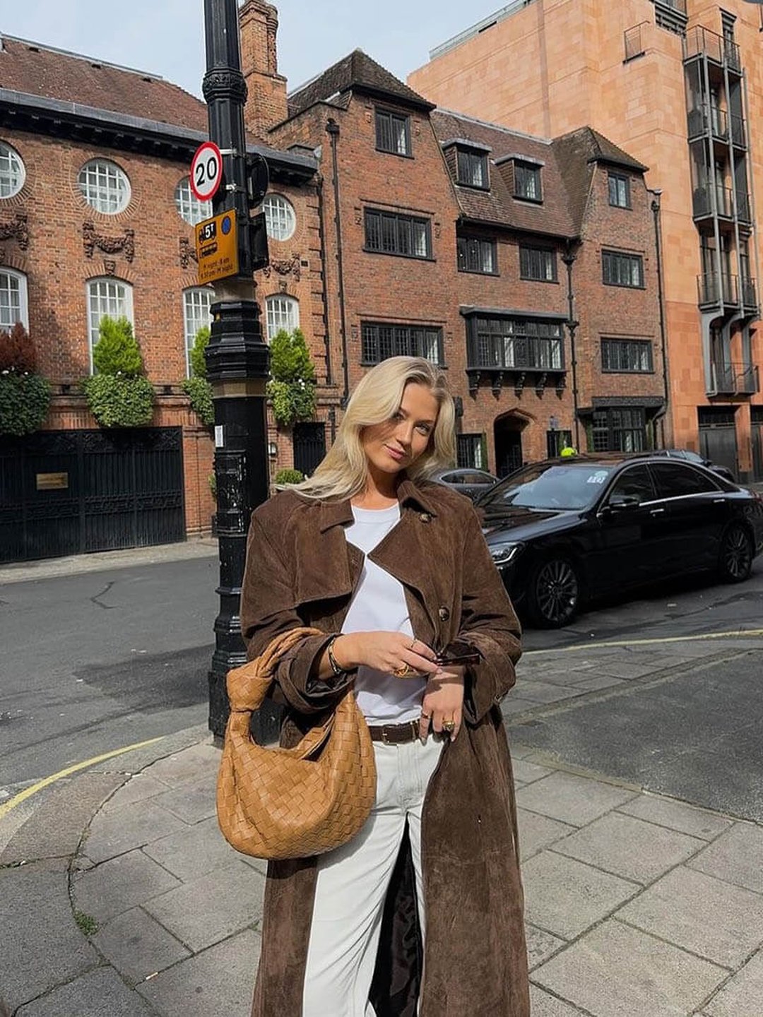 Chantal | Trench-coat en daim
