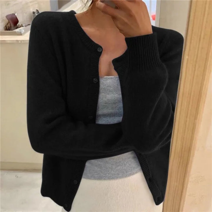 Jannie | Cardigan tricoté