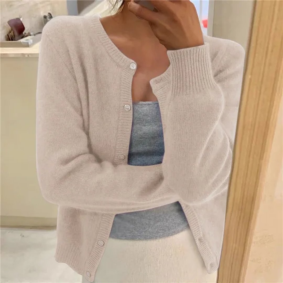Jannie | Cardigan tricoté