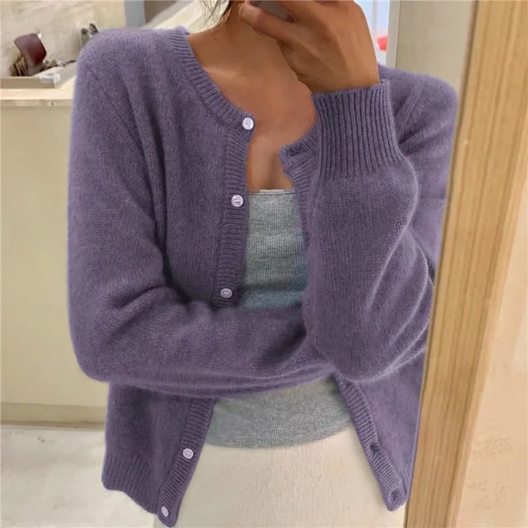 Jannie | Cardigan tricoté