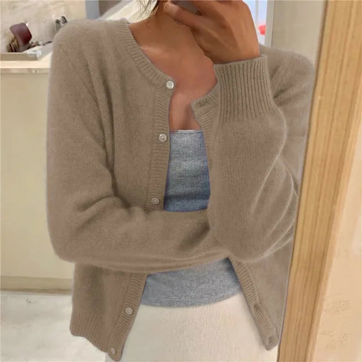 Jannie | Cardigan tricoté