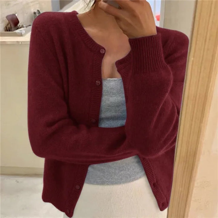 Jannie | Cardigan tricoté
