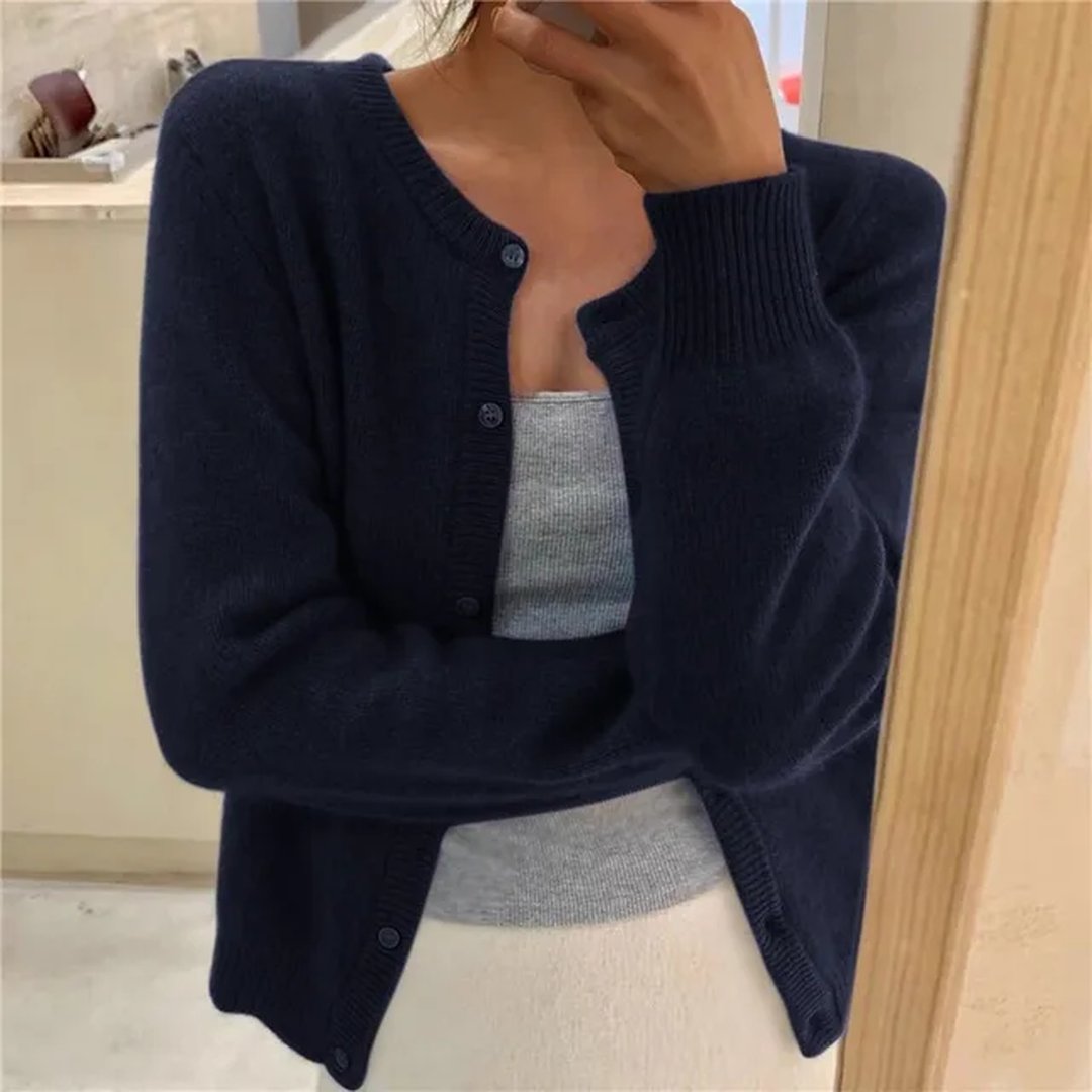 Jannie | Cardigan tricoté