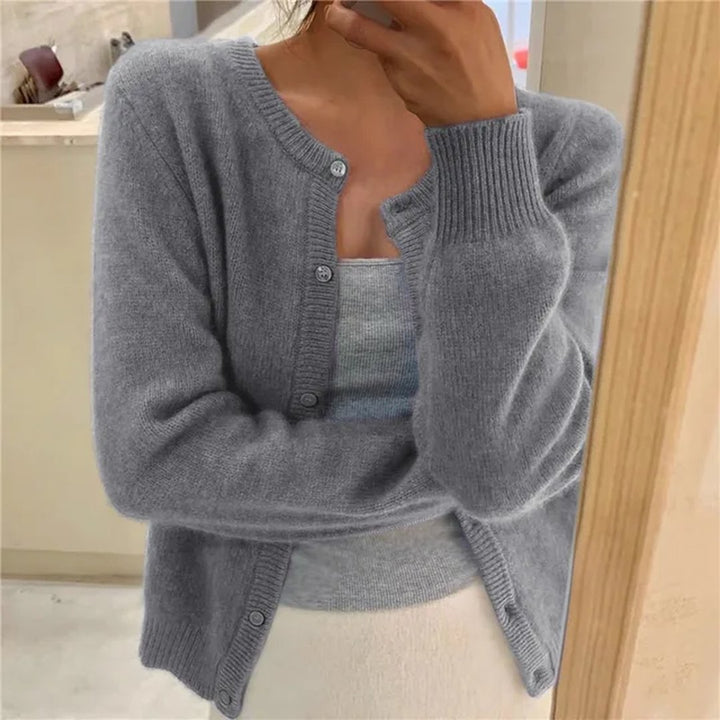 Jannie | Cardigan tricoté