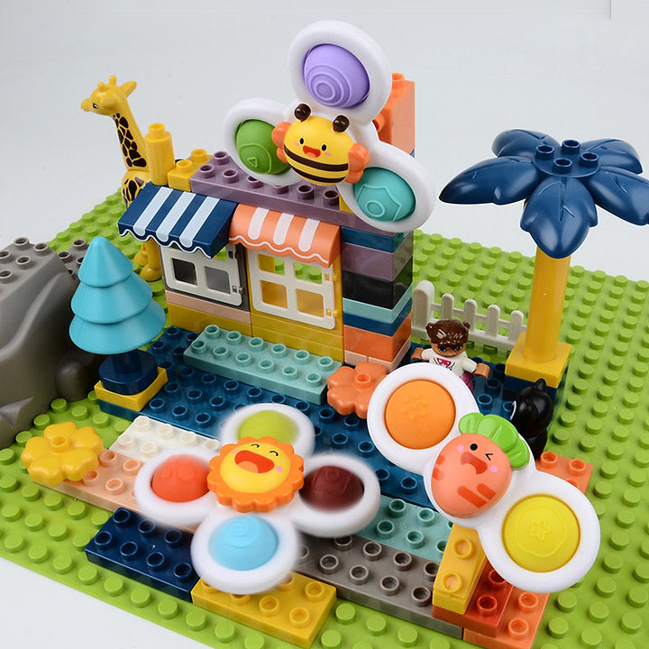 FlutterSpins | Bath & Play Baby Insect Spinner Set