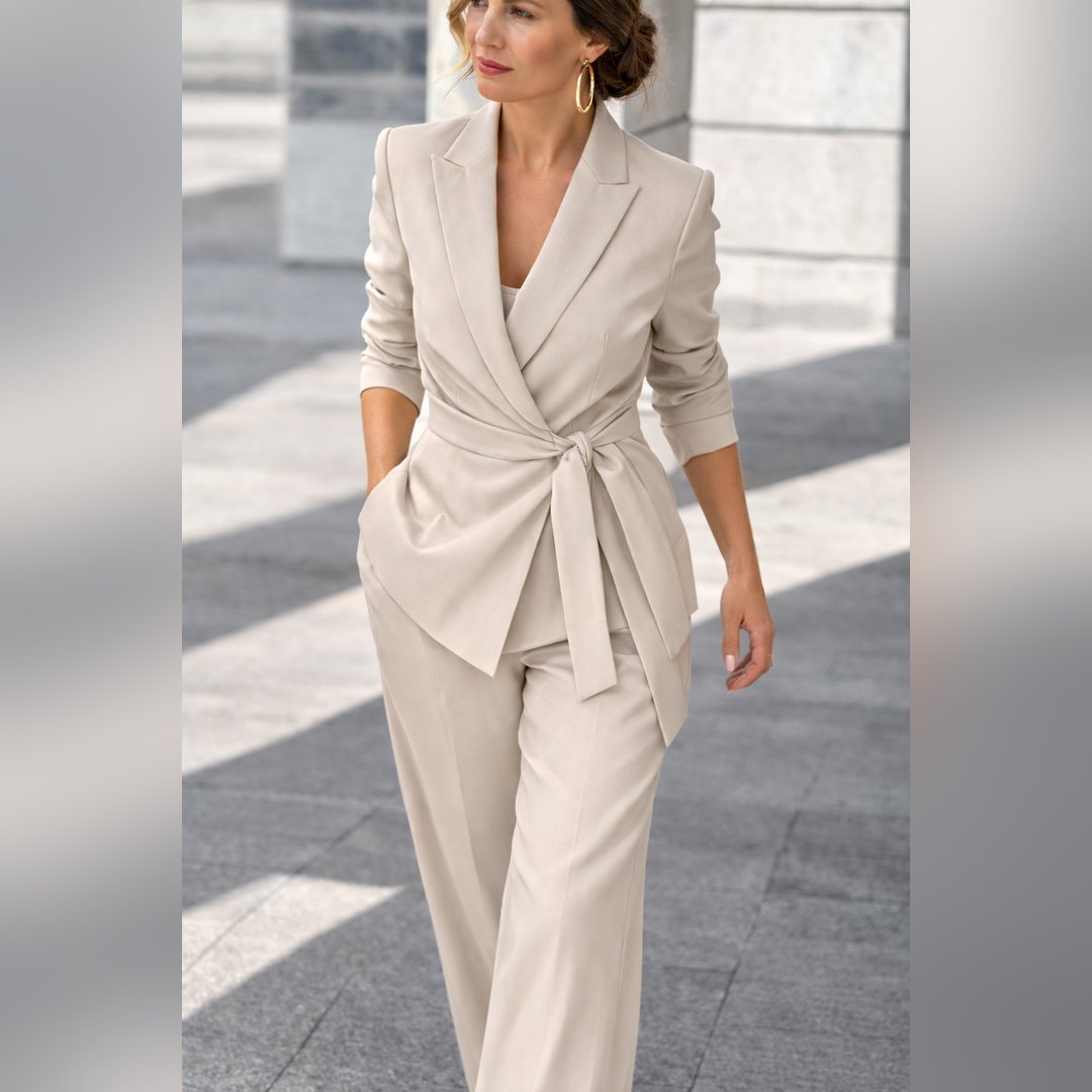 Retha | Tailleur portefeuille