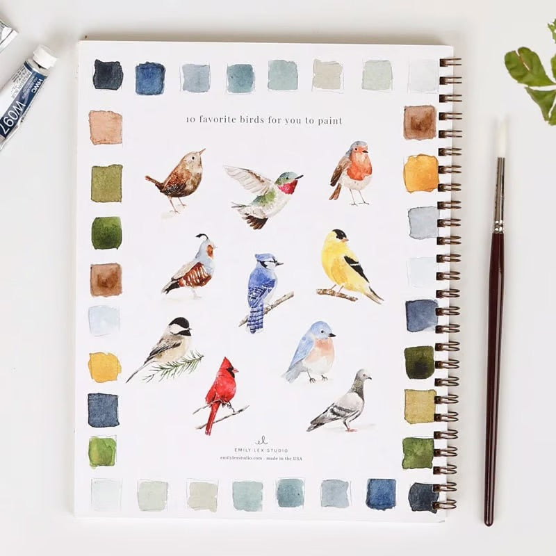 QuietColors | Watecolor Workbook