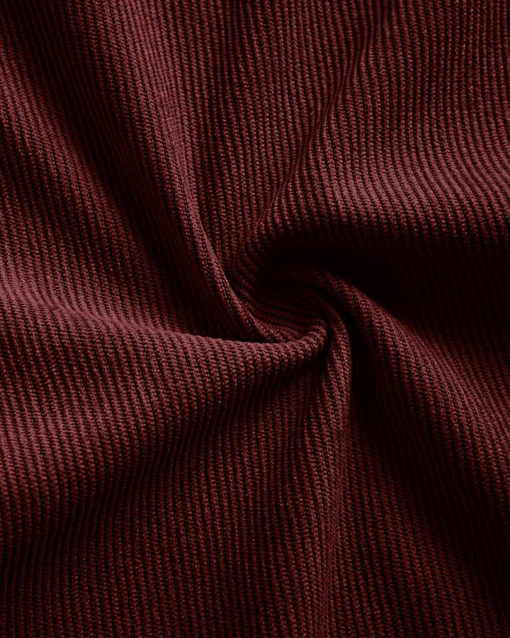 Indigo | Chemise texturée côtelée
