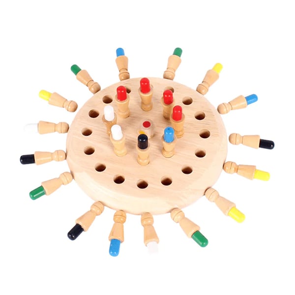 BrainJoy | Wooden Memory Chess Game