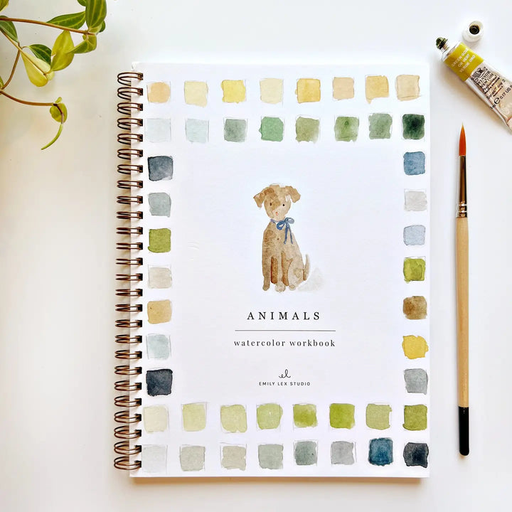 QuietColors | Watecolor Workbook