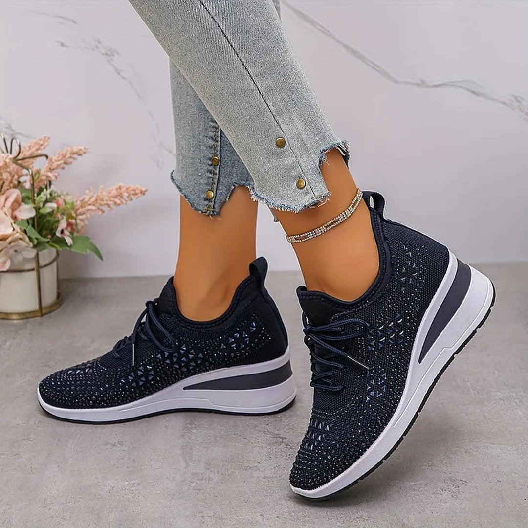 Honora | Baskets orthopédiques strass scintillants