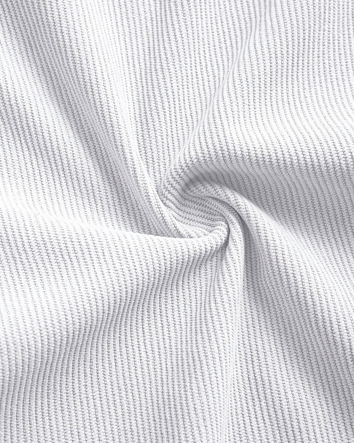 Indigo | Chemise texturée côtelée
