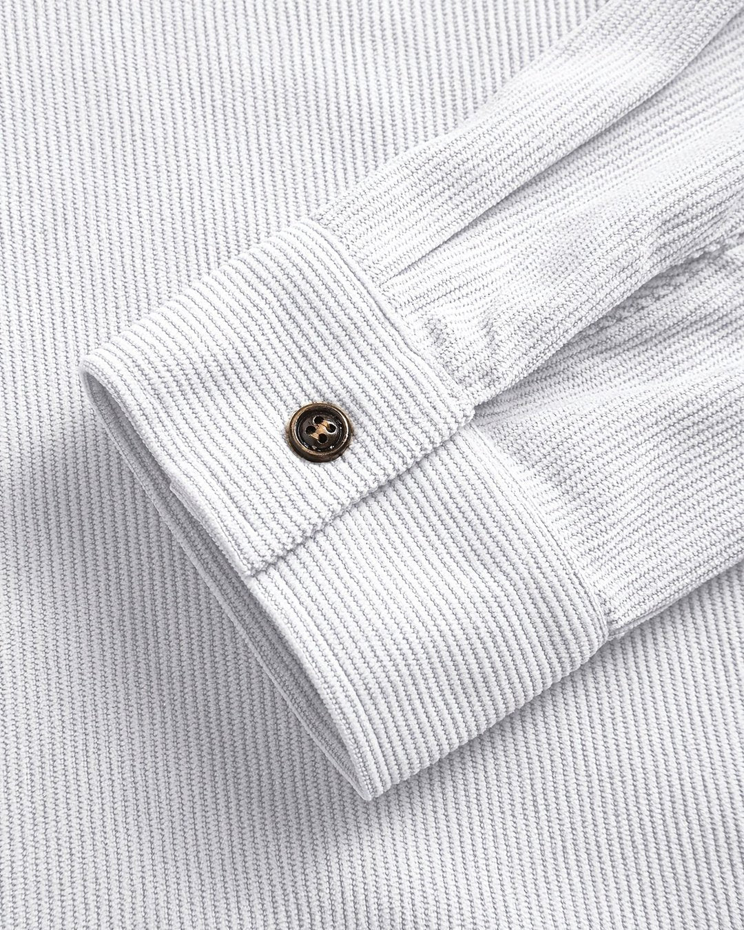 Indigo | Chemise texturée côtelée