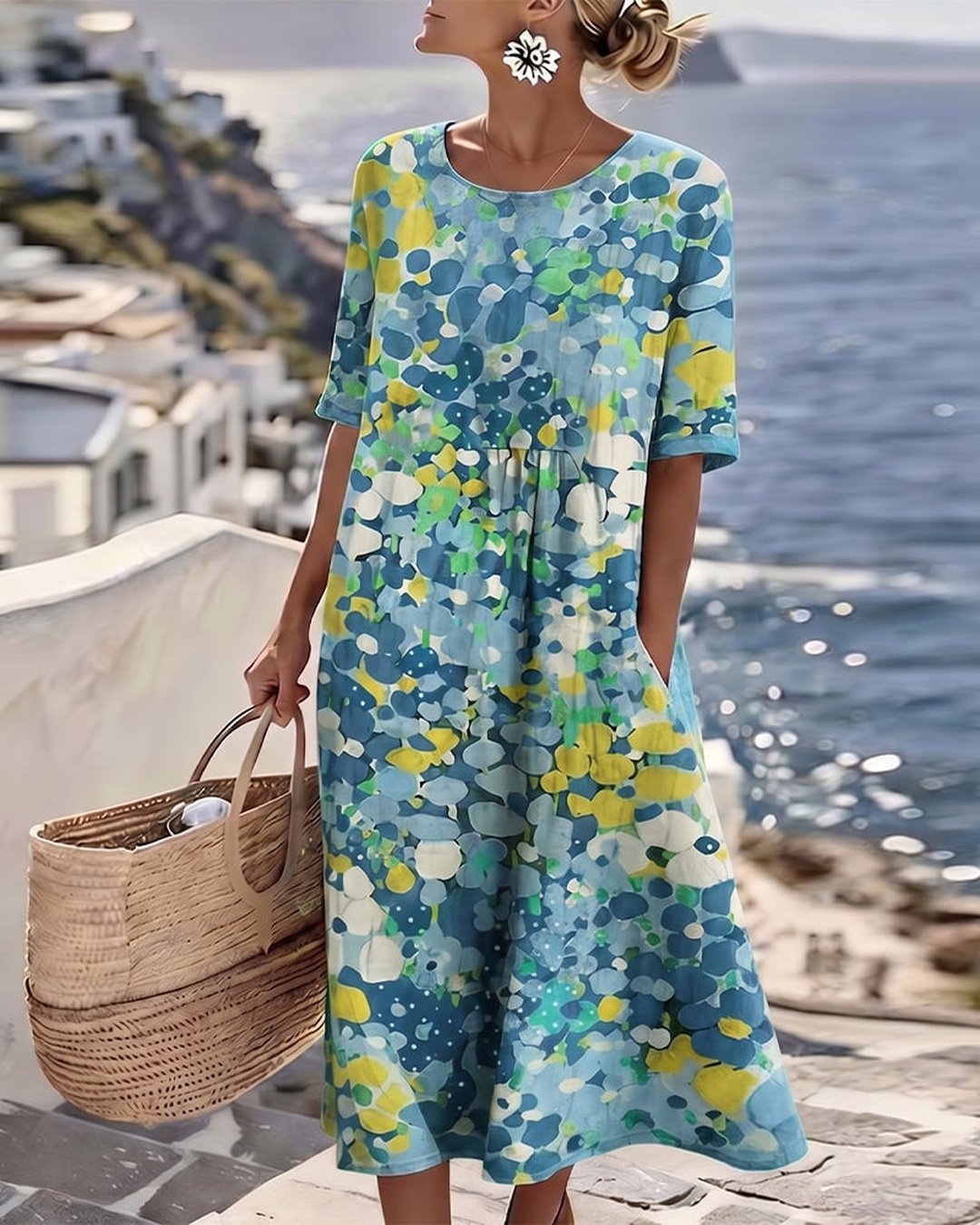 Chandra | Robe florale charmante