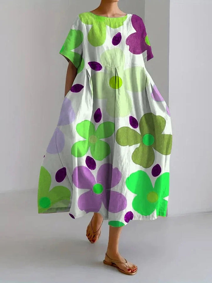 Magdalena | Robe florale d'été