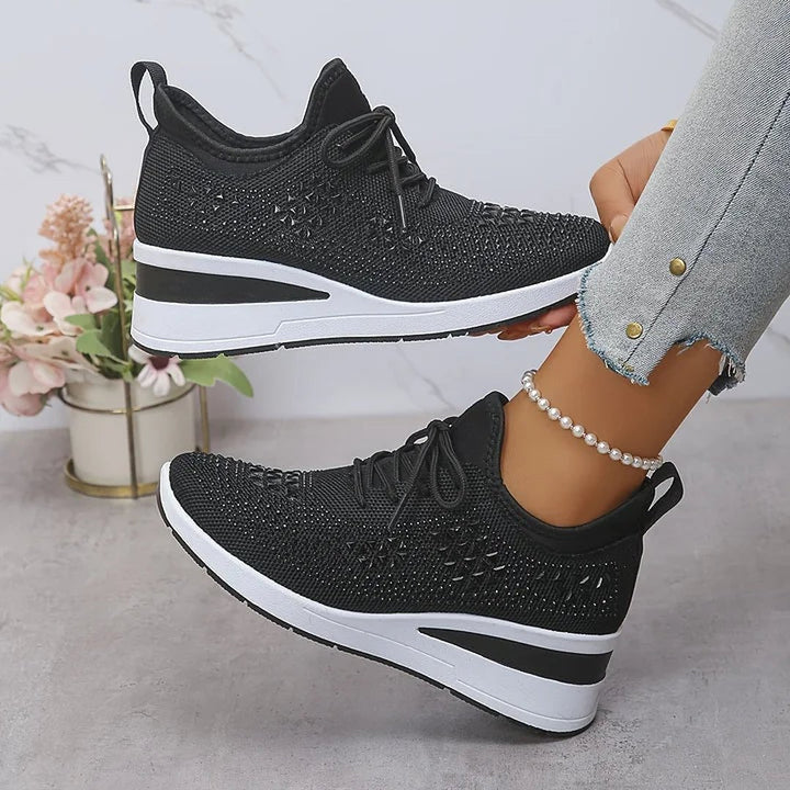 Honora | Baskets orthopédiques strass scintillants