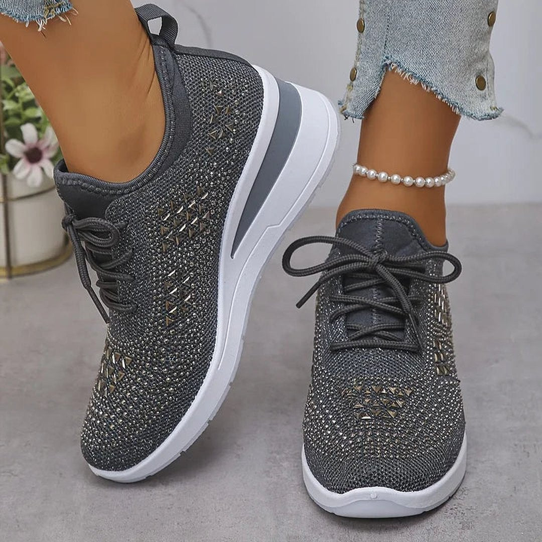 Honora | Baskets orthopédiques strass scintillants