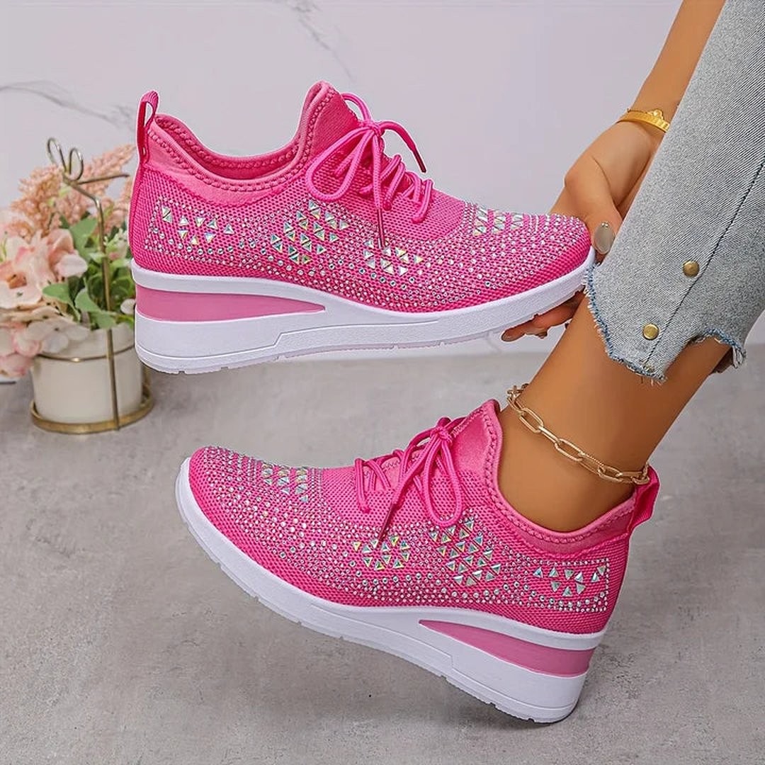 Honora | Baskets orthopédiques strass scintillants