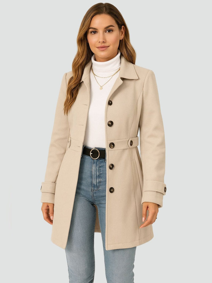 Rosalinda | Trench ceinturé ajusté