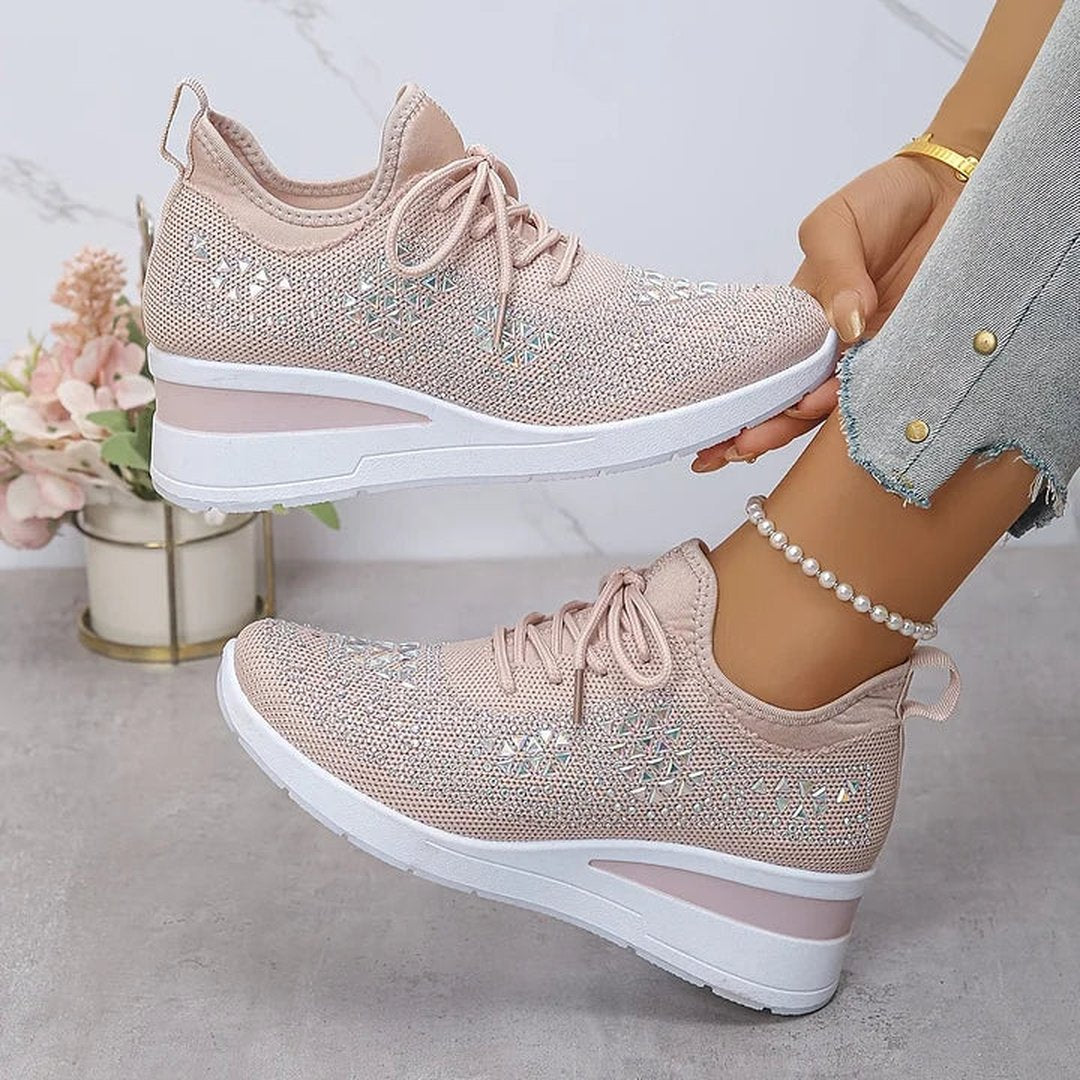 Honora | Baskets orthopédiques strass scintillants