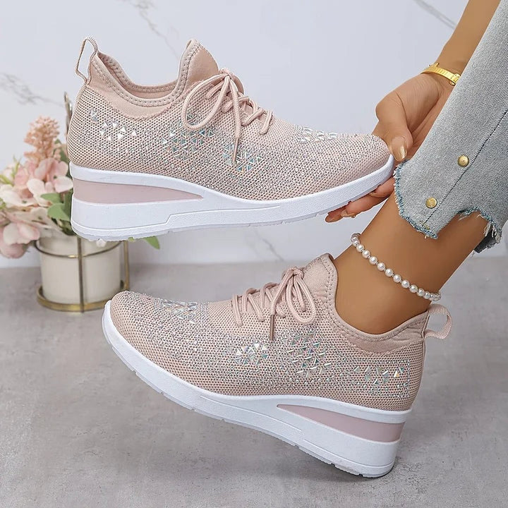 Honora | Baskets orthopédiques strass scintillants