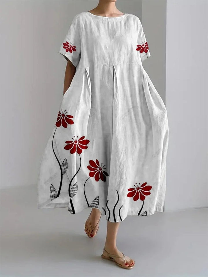 Mattie | Robe floral d'été