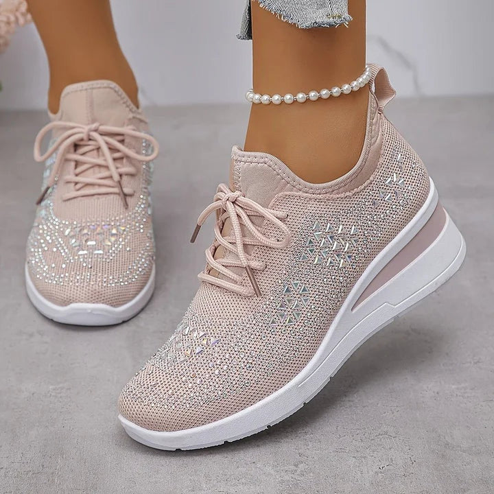 Honora | Baskets orthopédiques strass scintillants