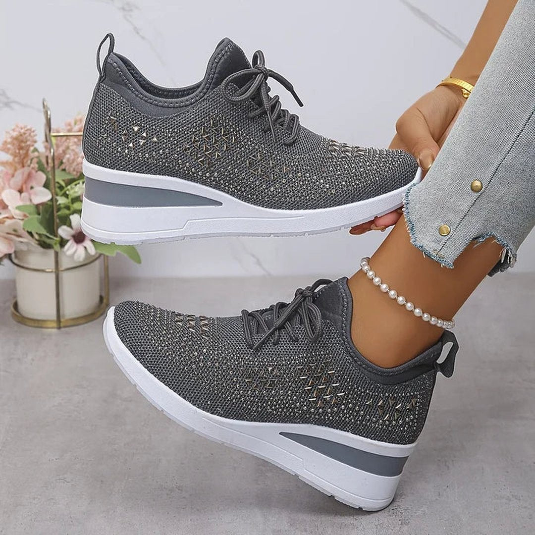 Honora | Baskets orthopédiques strass scintillants