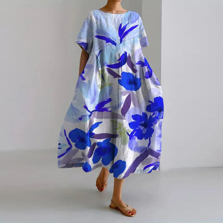 Leila | Robe florale d'été