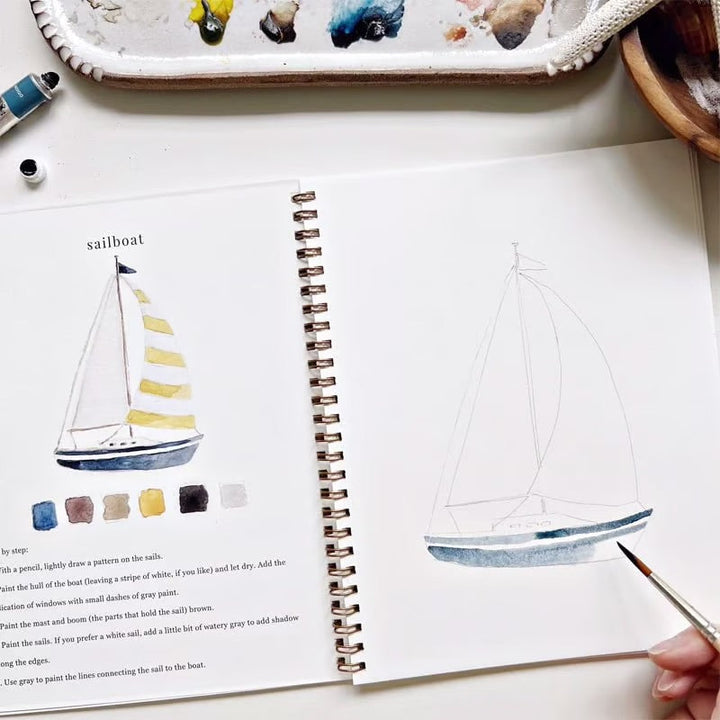 QuietColors | Watecolor Workbook